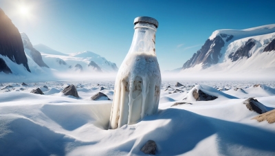 Столетнее молоко из Антарктиды смогло озадачить ученых